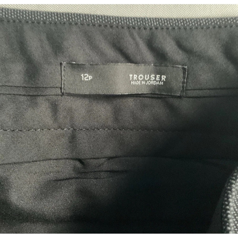 Loft Curvy Trousers Womens 12 Charcoal Gray Dress Pants Work Office Casual - Picture 9 of 10